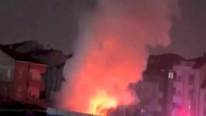 Arnavutköy'de Hurdalıkta Yangın