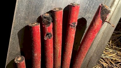 Artvin'de vinçle direklerden 1 milyon liralık kablo çaldılar