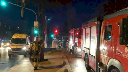 Baltalimanı Hastanesi'nde Yangın