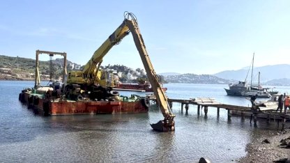 Bodrum'da Kaçak İskeler ve Karavanlar Kaldırılıyor