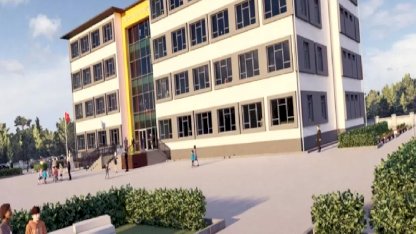 Bursa Kestel’de Musa Fırat Coştun Ortaokulu yeniden yapılıyor