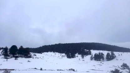 Çankırı'da Kar Yağışı Etkili Oluyor