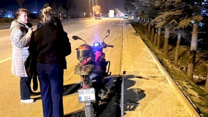 Çubuk'ta Motosiklet Kazası: Bir Yaralı