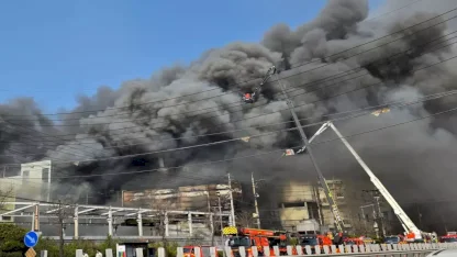 Daejeon'da Fabrika Yangını: 10 Ölü, 59 Yaralı