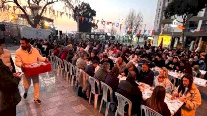 Dikili'de Yoğun Katılımlı İftar Programı Düzenlendi