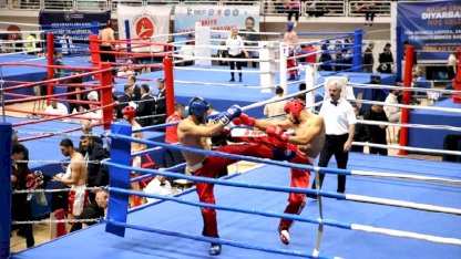Diyarbakır'da Türkiye Kick Boks Şampiyonası