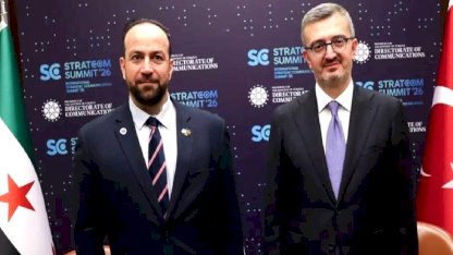 Duran, Suriye Enformasyon Bakanı ile Görüştü