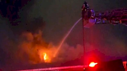 Edirne'de Mobilya İmalathanesinde Yangın