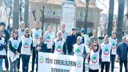 Emekliler Mudanya'dan seslendi: Emeklinin yüzü gülmeden bayram gelmez