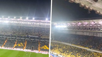 Fenerbahçe taraftarından sessiz protesto
