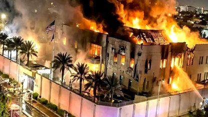 İran, Arabistan'ın kalbini vurdu! ABD Büyükelçiliği'nde büyük patlama