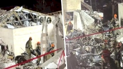 İran'ın Beit Şemeş'te vurduğu binanın enkazından yeni görüntüler