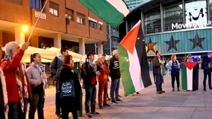 İsrail'e İspanya'da Real Madrid maçı öncesi şok protesto