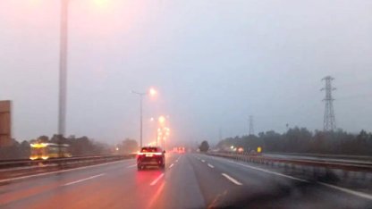 İstanbul'da Sabah Sisin Etkisi