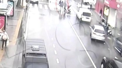 İstanbul'da trafikteki kavga kameradan tespit edildi