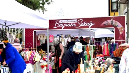 Kadın girişimciler 'Bayram Sokağı' kapılarını açtı