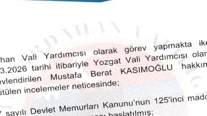 Kasımoğlu Görevden Uzaklaştırıldı