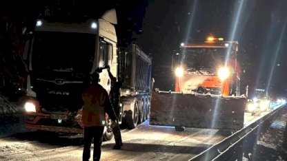 Kastamonu'da Kar Yağışı Ulaşımı Olumsuz Etkiledi