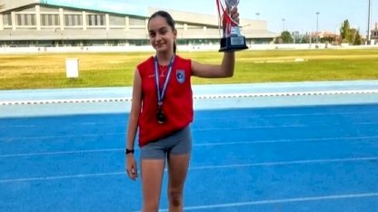 Kocaeli’de genç atlet Alya Gül Keskin Türkiye 3.’sü oldu