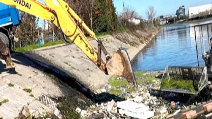 Kocaeli'nde 12 metreküp atık denize ulaşmadan toplandı