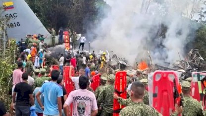 Kolombiya'daki uçak kazasında ölü sayısı 34'e yükseldi