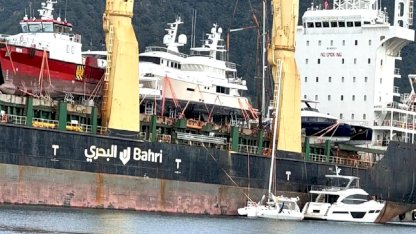 Marmaris'e Lüks Yatlar ve Kargo Gemileri Geldi