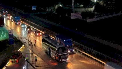 Merzifon'da Otobüs ve Tır Çarpıştı: 11 Yaralı