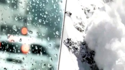 Meteoroloji’den yağış ve çığ uyarısı