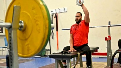 Milli halterci Faruk Öztürk’ün hedefi Olimpiyat Madalyası
