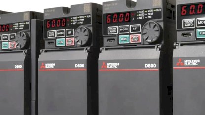 Mitsubishi Electric FR-D800 Serisi İnverterlerini Tanıttı