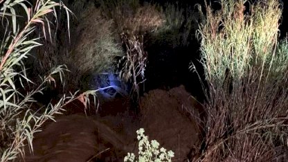 Nazilli'de Taşan Çayda Mahsur Kalan Sürücü Kurtarıldı