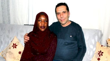 Nijerya'dan Aksaray'a gelin geldi