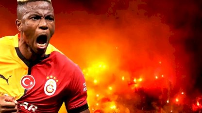 Osimhen'den Galatasaray'a tarihi rest