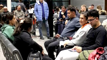 Özbekistan'da misafir edilecek depremzedeler Hatay'dan uğurlandı