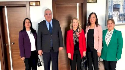 Prof. Dr. Fatoş Belgin Yıldırım'dan Kaymakam Güneş'e Ziyaret