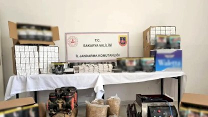 Sakarya'da Kaçak Tütün Operasyonu
