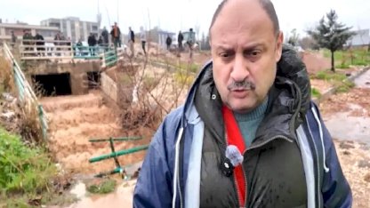 Şanlıurfa'da Sel ve İstinat Duvarı Çöktü