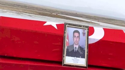Şehit asker için Iğdır'da uğurlama töreni