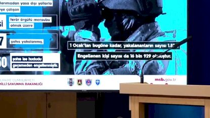 Sınır güvenliği ve terörle mücadeleye devam.. Yasa dışı geçişe izin yok!