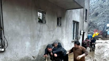 Şırnak'ta Sağanak Yağış Hayatı Olumsuz Etkiledi