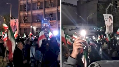 Tahran gece yarısı karanlığa gömüldü: Halk sokaklarda