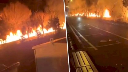 Tahran'da Petrol Deposuna Saldırı