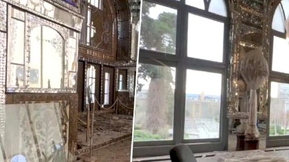 Tahran'da tarihi saray hava saldırısında hasar gördü