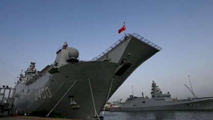 TCG Anadolu İngiltere’de savunma sanayisinin vitrini oldu