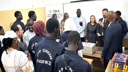 TİKA'dan Dakar'da Elektrik Eğitim Bölümü Açıldı