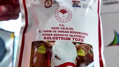 Uşak’ta Türkiye’nin ilk dondurarak kurutma kolostrom tesisi kuruldu... Hayvancılıkta yenilikçi adım hayata geçti