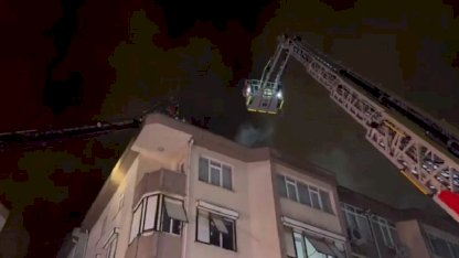 Üsküdar'da Çatı Yangını: Can Kaybı Yok