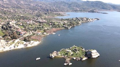 Yağışlar Bafa Gölü’ne hayat verdi: Su seviyesi yükseldi, balık bolluğu başladı