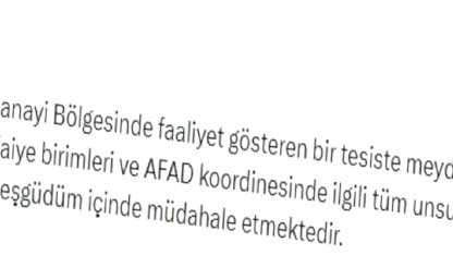 Yangın Kontrol Altına Alınıyor