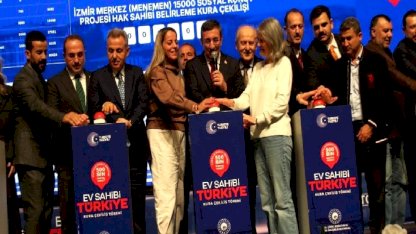 Yüzyılın Konut Projesi kapsamında İzmir'de 21 bin konutun hak sahipleri belirlendi